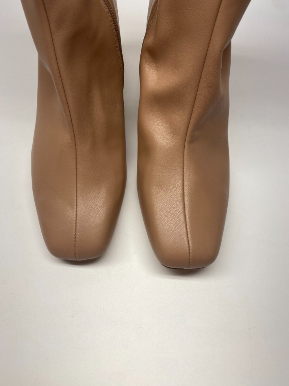 Steve Madden Womens Harli Sock Square Toe Heel Boot Sz 8 M - Picture 3 of 10